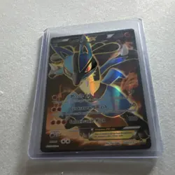 Pokemon Lucario EX Full Art Holo Ultra Rare 107/111 XY Furious Fists 180HP - Image 1