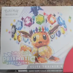 Pokemon Prismatic Evolutions Elite Trainer Box & Booster Bundle 2-Pack Eevee - Image 3
