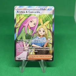 Anthea and Concordia 254/217 Ascended Heroes Pokemon TCG Full Art Trainer - Image 1
