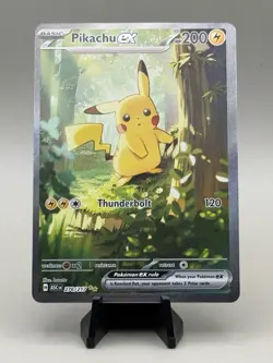 Pikachu EX 276/217 SIR Ascended Heroes Pokemon English - Pack Fresh!! - Image 1