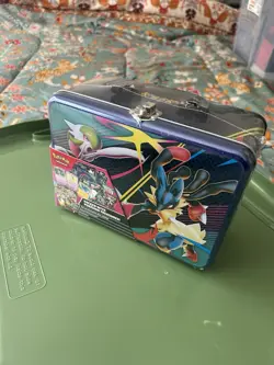 Pokemon TCG: 2025 Mega Evolution Fall Sealed Collector Chest Lunch Box Tin ⭐ - Image 1
