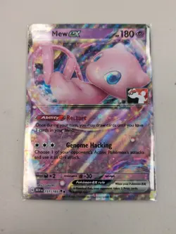 Pokemon Mew ex #151/165 English MEW 151 Play! Stamped *SMALL DENT* - Image 1