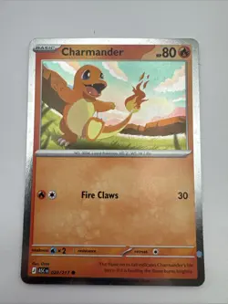 Charmander 020/217 - Ascended Heroes - Cosmos Holo Promo - Pokemon TCG English - Image 1