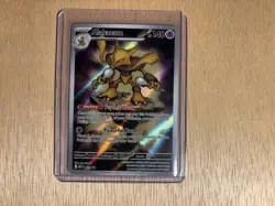 Alakazam 009 Pokemon TCG Mega Evolution Illustration Promo NM - Image 1