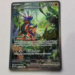 Pokemon Koraidon ex 247/198 Scarlet & Violet Special Illustration Rare Holo - Image 1