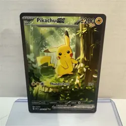 Pokemon Pikachu EX 276/217 SIR MINT - Image 1