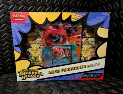 Pokemon TCG Mega Evolution Ascended Heroes Mega Feraligatr ex Box - Image 1