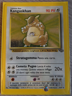 Pokemon Kangaskhan (Holo) 05/64 Jungle (Italian) MP - Image 1