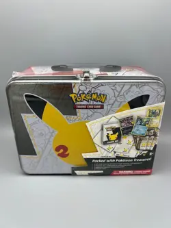 Pokemon TCG Celebrations 25th Collectors Chest Anniversary Lunch Box Tin Sealed 820650809415 - Image 1