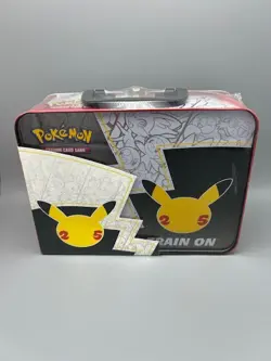 Pokemon TCG Celebrations 25th Collectors Chest Anniversary Lunch Box Tin Sealed 820650809415 - Image 2