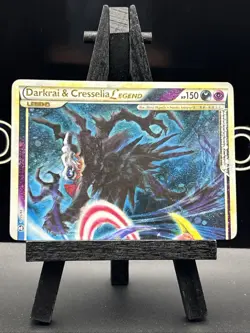 Darkrai & Cresselia Legend 99/102 Top Pokemon Triumphant Ultra Rare - Image 3