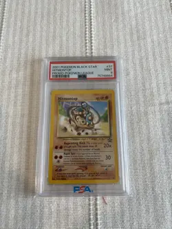 PSA 9 Pokemon League Hitmontop Black Star Promo 2001 - Image 1