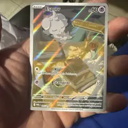 Pokemon Espurr IR Illustration Rare Full Art Near Mint Perfect Order 095/088 - Image 2