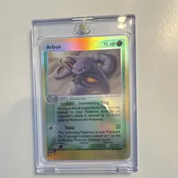 Pokemon Arbok 29/100 Sandstorm Reverse Holo - Image 1