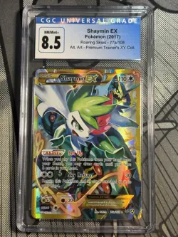 Shaymin EX 77a/108 CGC 8.5 Alternate Art Promos PR English Pokemon TCG CCG - Image 1