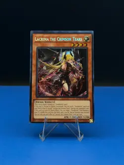Lacrima the Crimson Tears-ROTA-EN014-Secret Rare-1st Edition-Yugioh! - Image 1