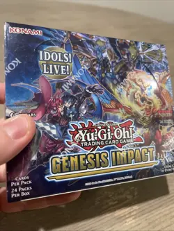 YU-GI-OH TCG GENESIS IMPACT 1ST EDITION ENGLISH SEALED BOOSTER BOX X 2 - Image 2