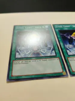 2x Level Limit - Area B LCYW-EN279 Common 1st Ed/Unlimited LP - Image 3