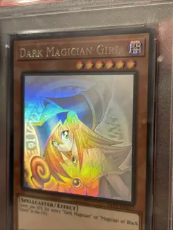 Yu-Gi-Oh Dark Magician Girl Ghost Rare 1st Edition GFP2-EN177 PSA 9 Mint - Image 2