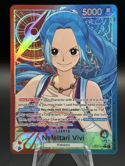 Nefeltari Vivi - EB03-001 - Alternative Art Leader - One Piece - English - Image 1