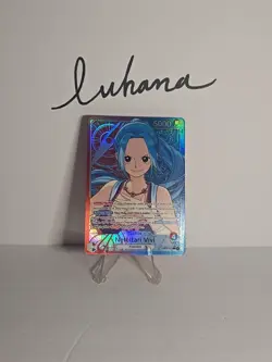 One Piece EB03 English Alt Art Leader Nefeltari Vivi EB03-001 - Image 1