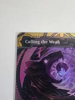 Culling the Weak FOIL #27 Secrets of Strixhaven MTG NM - Image 2