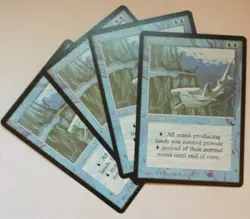 4x Deep Water, MTG The Dark - Image 1