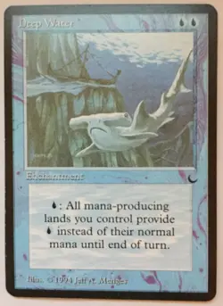 4x Deep Water, MTG The Dark - Image 2