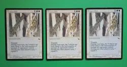 Magic the Gathering MTG The Dark ANGRY MOB X 3 ( 2 LP/EX & 1 MP) U 1994! - Image 1