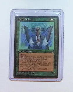 MTG - Magic The Gathering - Faerie Noble - Homelands - NP/NM! - Image 3