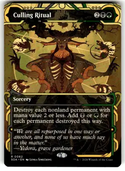 Culling Ritual - Mystical Archives - Secrets of Strixhaven - MtG - NM - Image 1