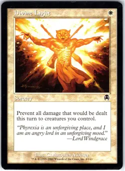 Divine Light 8 C Apocalypse Magic the Gathering LP - Image 1