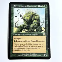 Silvos, Rogue Elemental 282 R Onslaught Magic the Gathering MTG LP - Image 1