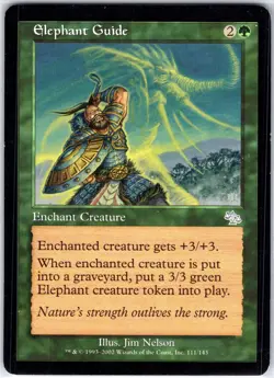 Elephant Guide 111 U Judgment Magic the Gathering MTG LP - Image 1