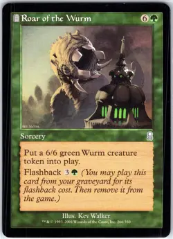 Roar of the Wurm 266 U Odyssey Magic the Gathering MTG LP - Image 1