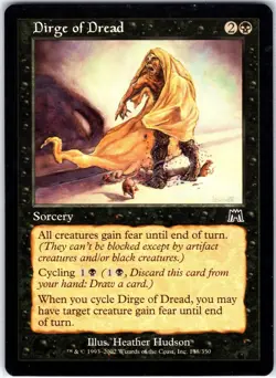 Dirge of Dread 138 C Onslaught Magic the Gathering LP - Image 1