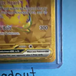 Pokemon Pikachu ex 247/191 Hyper Rare Full Art Holo Sv08: Surging Sparks EX - Image 5