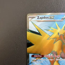 Zapdos ex Pokemon 192/165 Sv: Scarlet & Violet 151 Holo NM - Image 3