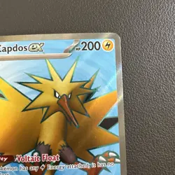 Zapdos ex Pokemon 192/165 Sv: Scarlet & Violet 151 Holo NM - Image 4