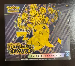 Pokemon TCG Surging Sparks Elite Trainer Box SEE PICTURES FOR CONDITION - Image 1
