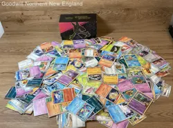 2.5LB Lot of Various Assorted Pokemon Cards TCG CCG in Collectible Box - Image 1