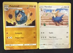 Pokemon TCG Misprint Error Cards, 89/203 And 134/203, Near Mint - Image 1