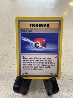 Pokemon TCG Poke Ball Jungle 64/64 Regular 1st Edition Common - Image 1