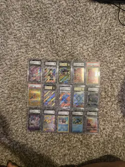 pokemon slab lot graded lot - Image 1