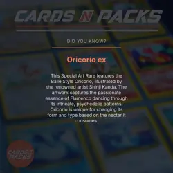 Carte Pokemon Oricorio ex 111/080 Japanese M2 Inferno X PSA 10 GEM MINT 🔥 - Image 4