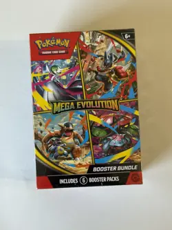 (1x) SEALED Pokemon ME01 Mega Evolution Booster Bundle — Sealed New - Image 1