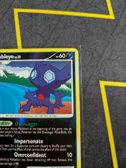 Sableye 48/100 Pokemon Stormfront 2008 Reverse Holo NM - Image 5