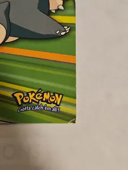 Pokemon Topps Heroes & Villains Blue Label HV14 #143 Snorlax LP - Image 3