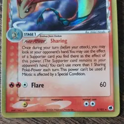 Pokemon Milotic Delta Species 5/101 Dragon Frontiers Holo Rare 90 HP 2006 - Image 3