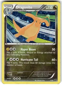 Pokemon TCG Dragonite Dragon Vault 5/20 Holo Cosmos Holo Rare LP - Image 1